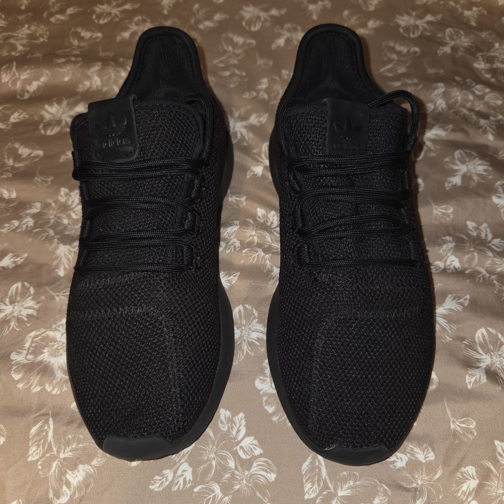 Adidas Tubular Shadow Black Sneakers Kids Size 5.5 Women Size 7